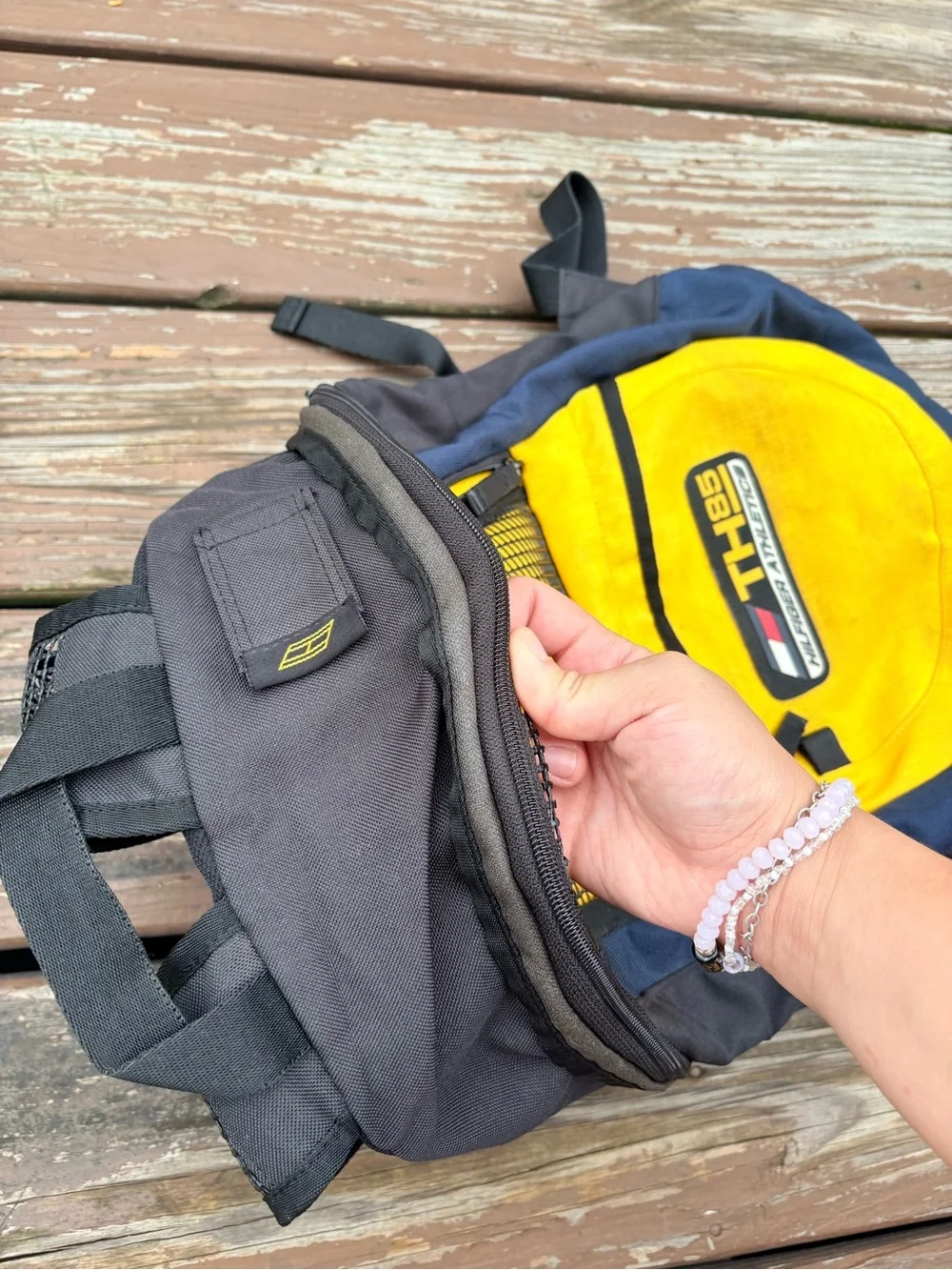 Vintage Tommy Hilfiger Athletics Sports Backpack
